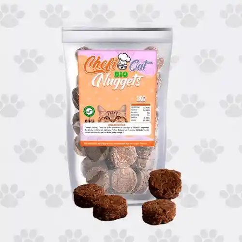 Nuggets Chefibio Cat Por 800gr