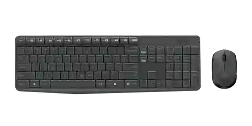 Logitech Combo Teclado Y Mouse Inalambricomk235 Multimedia