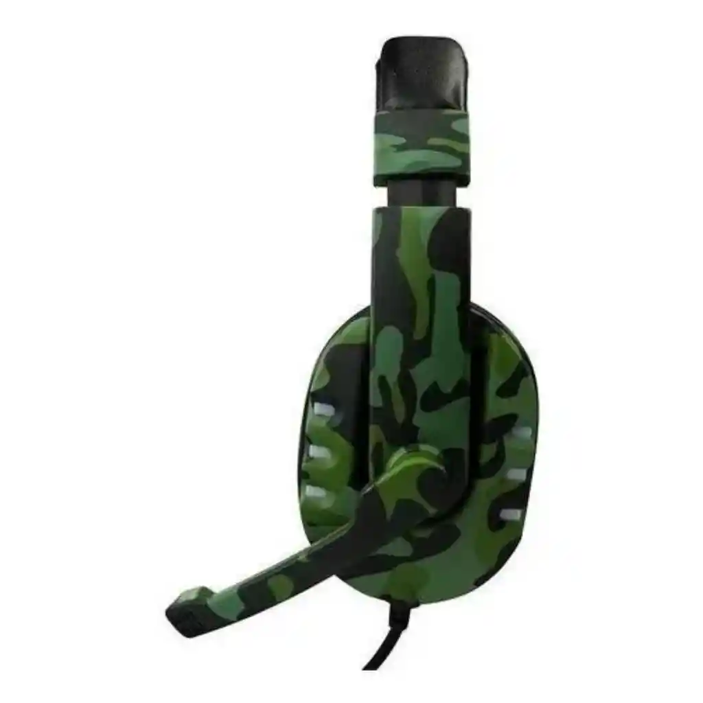 Diadema Gamer Camuflado Army Style Kr-gm601 Rgb