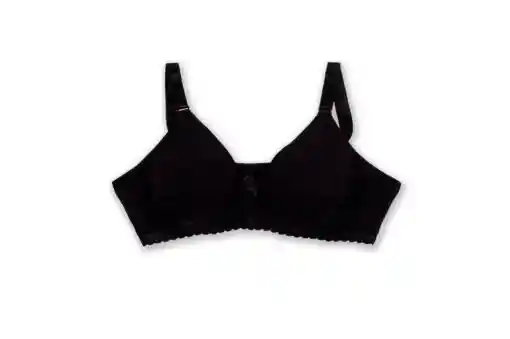 Brasier Clásico Mujer Talla 36 Negro