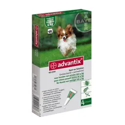 Advantix X 0.4ml Perros Pequeños Hasta 4 Kg