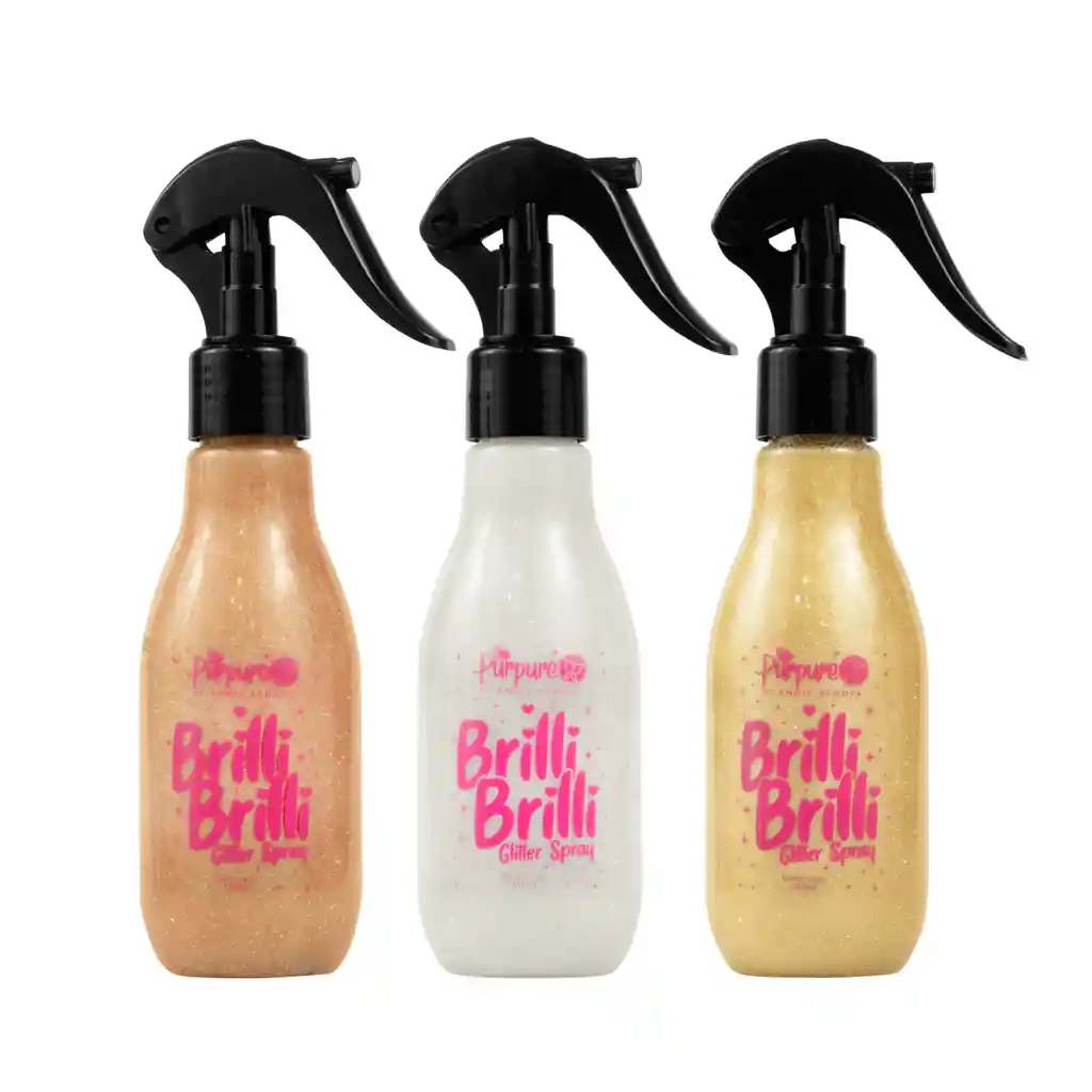 Spray Glitter Brilli Brilli 160ml Purpure