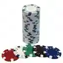 Paquete 5 Juegos Fichas Poker Casino Profesionales