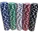 Paquete 5 Juegos Fichas Poker Casino Profesionales