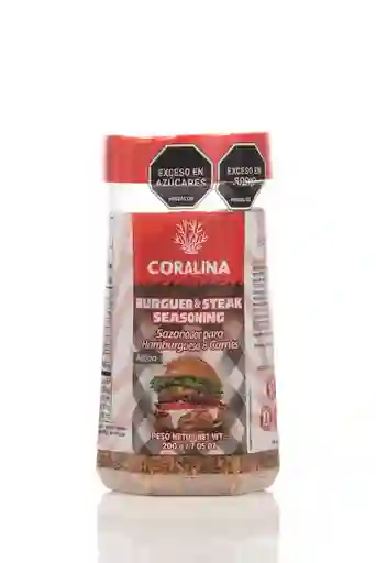 Sazonador Coralina Salt Sazonador Especial Hamburquesas (200 Gr)