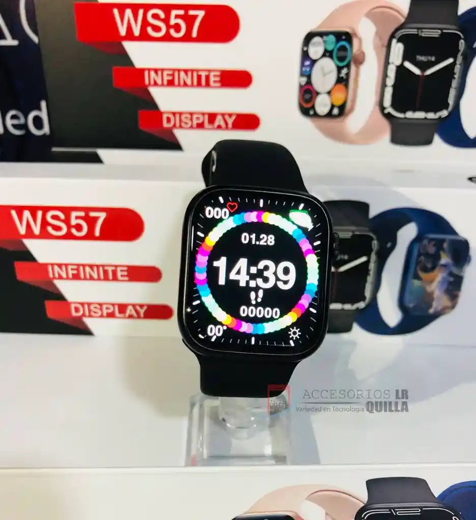 Reloj Inteligente Ws57 Serie 8 | Smartwatch *negro*