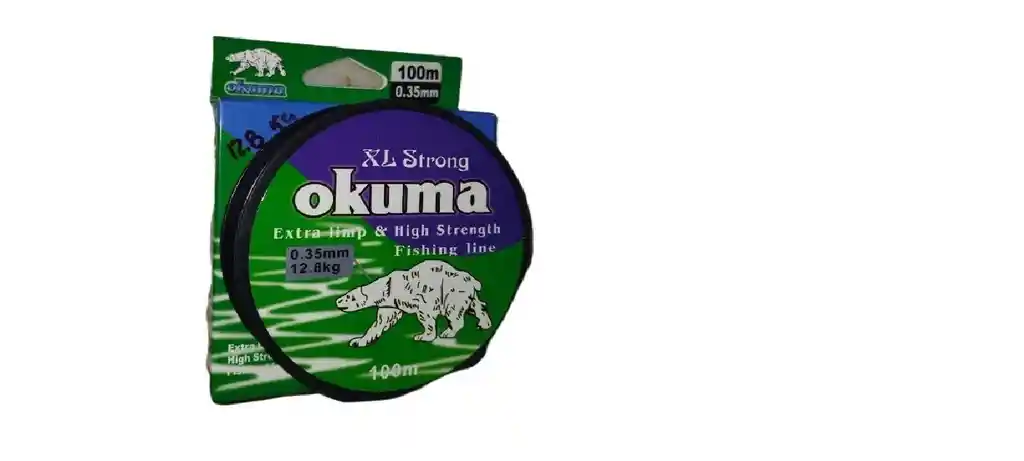 Nylon Ultrastrong Strong Pro 0,35 Mm Okuma 100 Mts