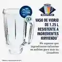 Oster Licuadoraclassic Original 1.25 L Cromado Con Vaso De Vidrio Refractario