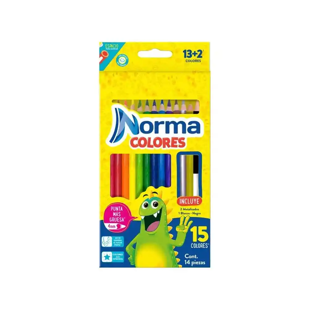 Norma Caja De Coloresx15