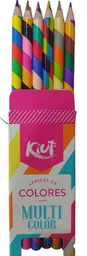 Lapices Multicolores Norma Kiut X 6 Und