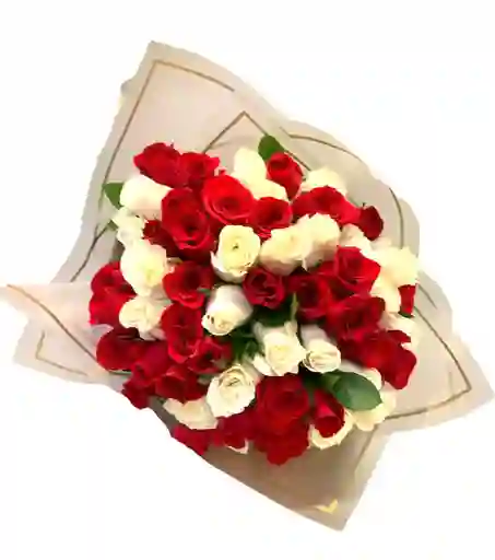 Rosas En Bouquet Gran Amor