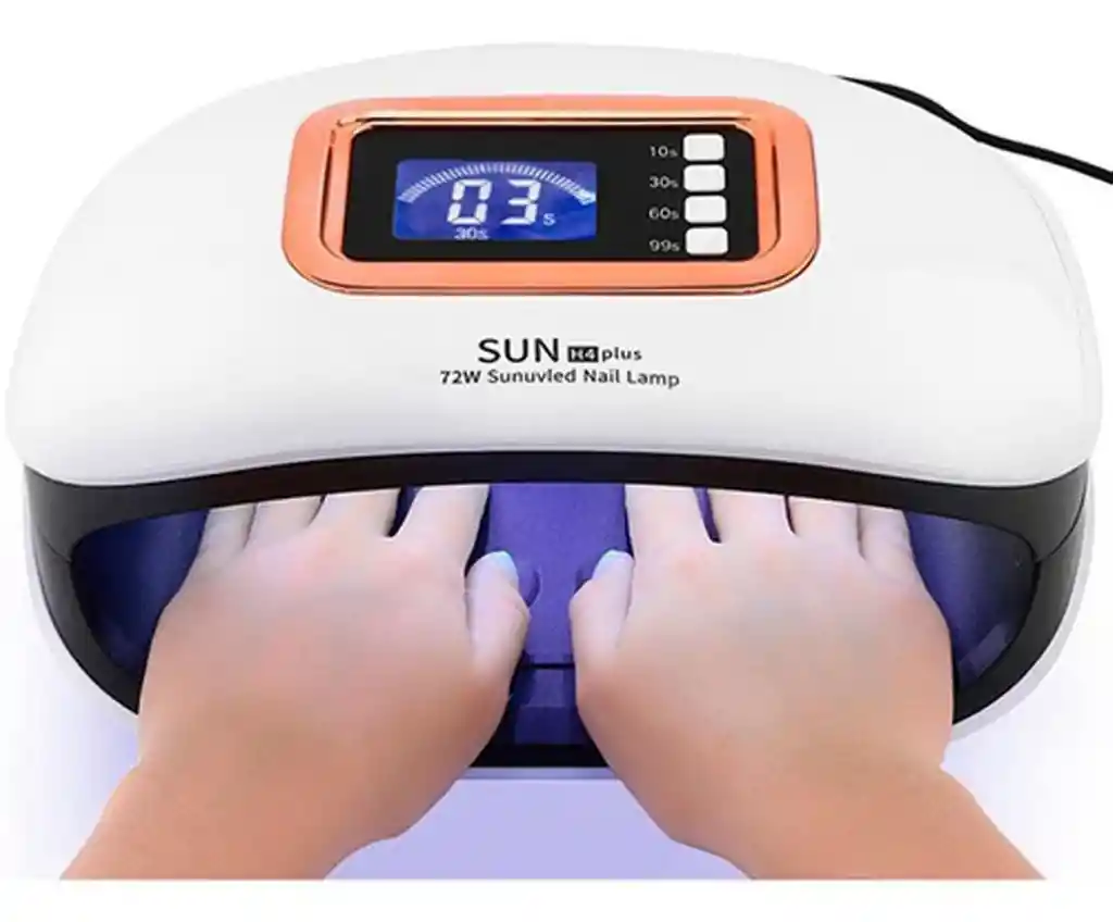 Secador De Uñas Sun H6 108w Profesional Lampara Led Uv Gel