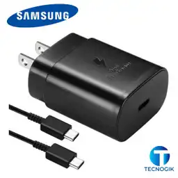 Samsung Cargador + Cabletipo C - 25W - Negro