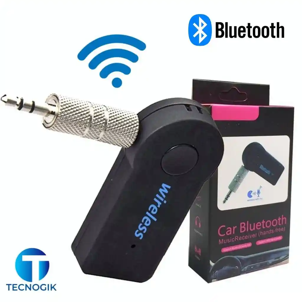 Adaptador Bluetooth Audio Auxiliar 3.5mm