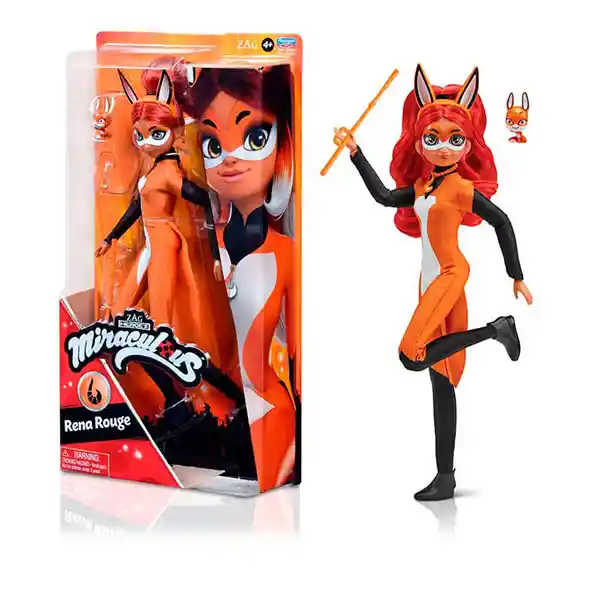 Muñeca Rena Rouge Miraculous Heroez