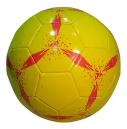 Balon De Futbol Amarillo #5 Deportes Pelota Futbol