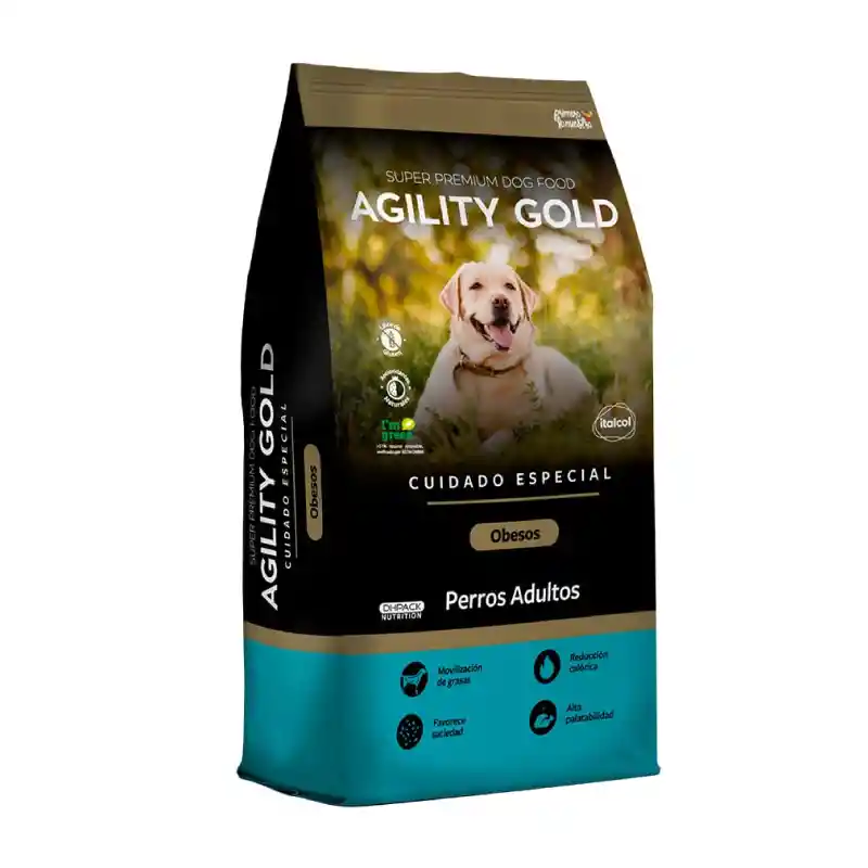 Agility Gold Adultos Obesos 1.5kg