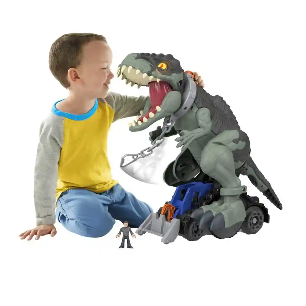 Imaginext Jurassic World Dinosaurio Mega Rugido Salvaje Mattel