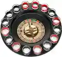 Ruleta Rusa Estilo Casino Beber Shots 16 Copas Juego Fiestas