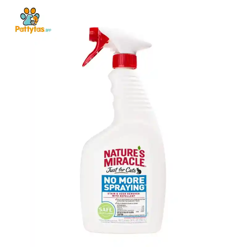 Natures Miracle No Más Marcas Spray Gatos – 24oz