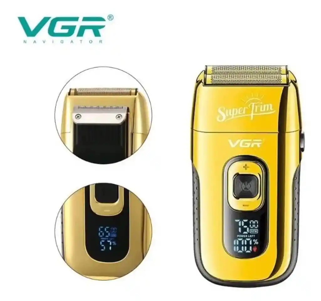 VGR Maquina De Afeitar Shaver Rasuradora Super Trimv-332