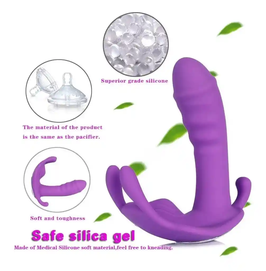 Vibrador Bluetooth Clitoris Femenino Alta Potencia 10 Velocidades Usb
