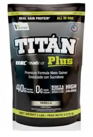 Titan Plus 5 Libras Vitanas Proteina Vainilla