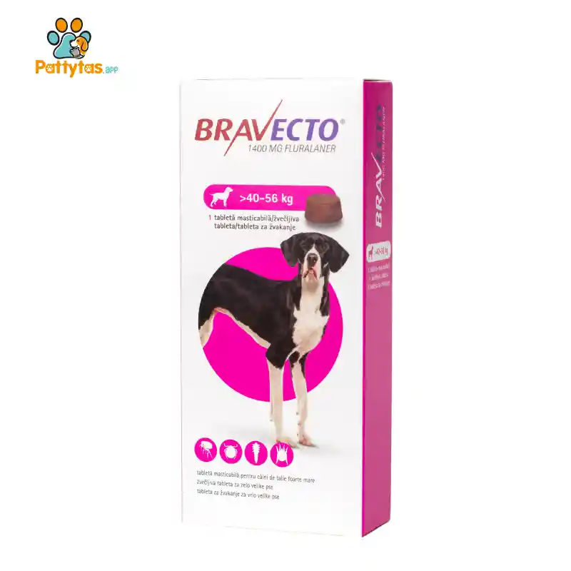 Bravecto Antiparasitario Perros De 40 A 56 Kg