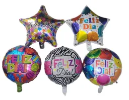 Globo Feliz Dia R18 X 2 Und