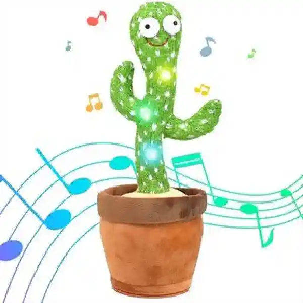 Cactus Bailarín Con Canto Imita La Voz Recargable