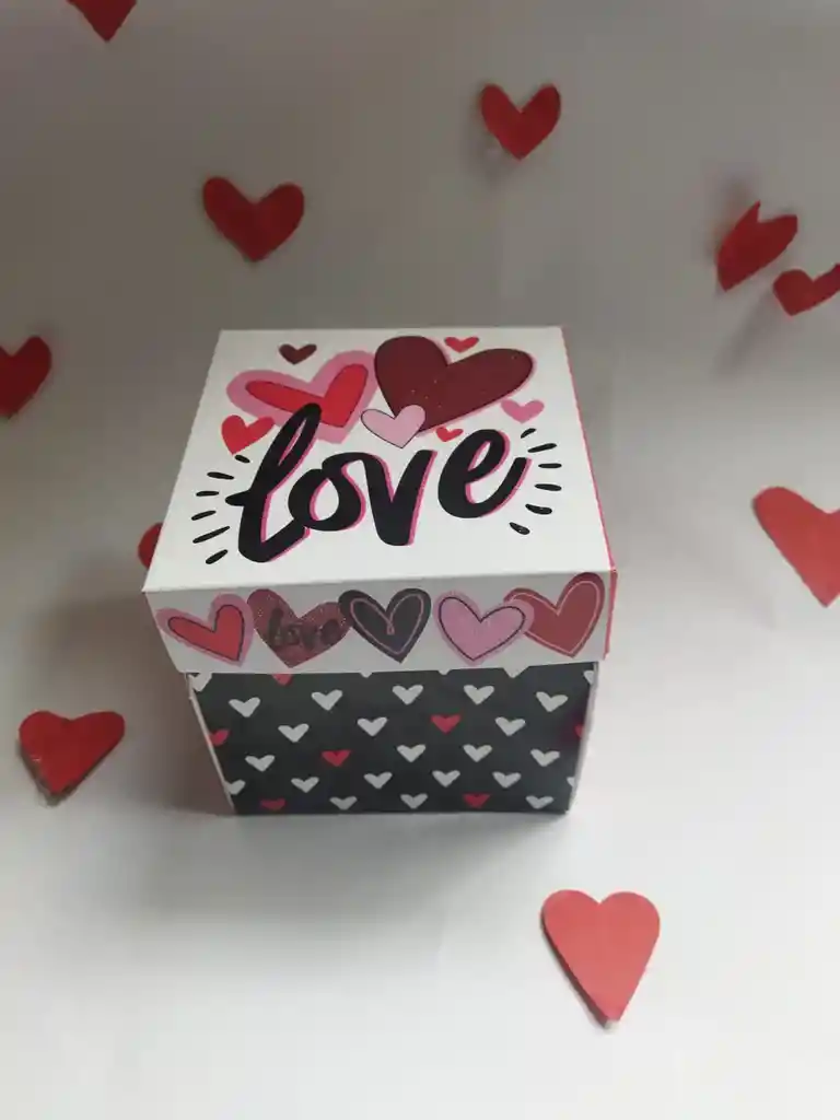 Caja Sorpresa Feliz Día Del Amor Y La Amistad