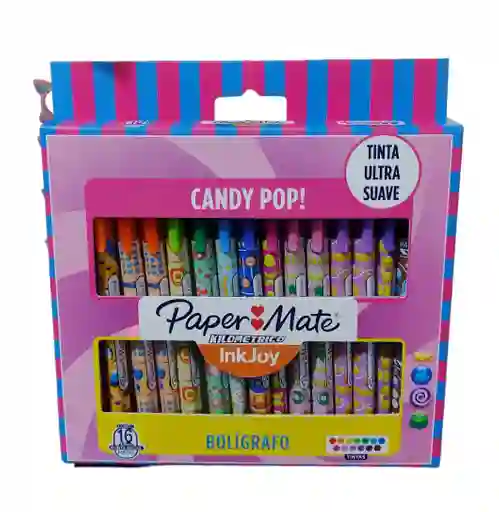 Esfero / Boligrafo Candy Pop Lapicero X 2