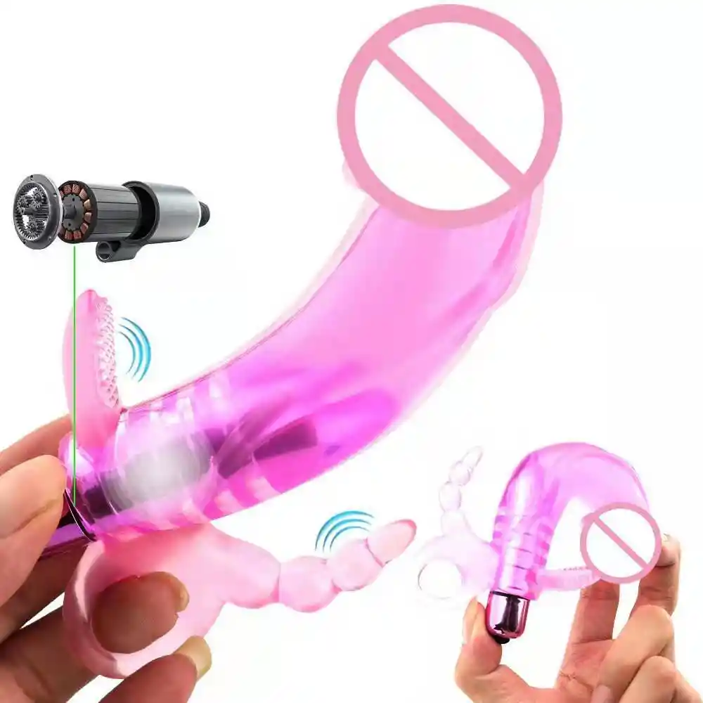Vibrador Sexual Balita Triple Estimulación Juguetes Sexuales