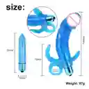 Vibrador Sexual Balita Triple Estimulación Juguetes Sexuales