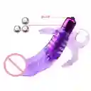 Vibrador Sexual Balita Triple Estimulación Juguetes Sexuales