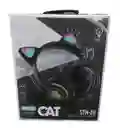 Audifonos De Diadema Inalambricos ( Bluetooth ) Cat / Orejas De Gato