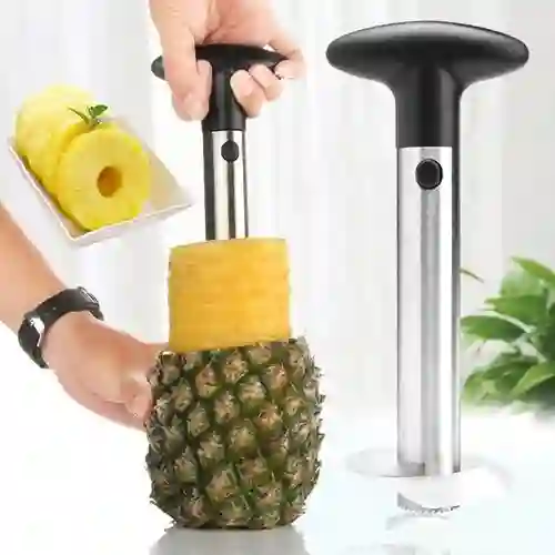 Cortador De Piña Rebanador Rodajas Acero Inoxidable