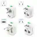 Convertidor Europeo Doble Puerto Usb Adaptador Universal Viajero Plug Adapter Travel