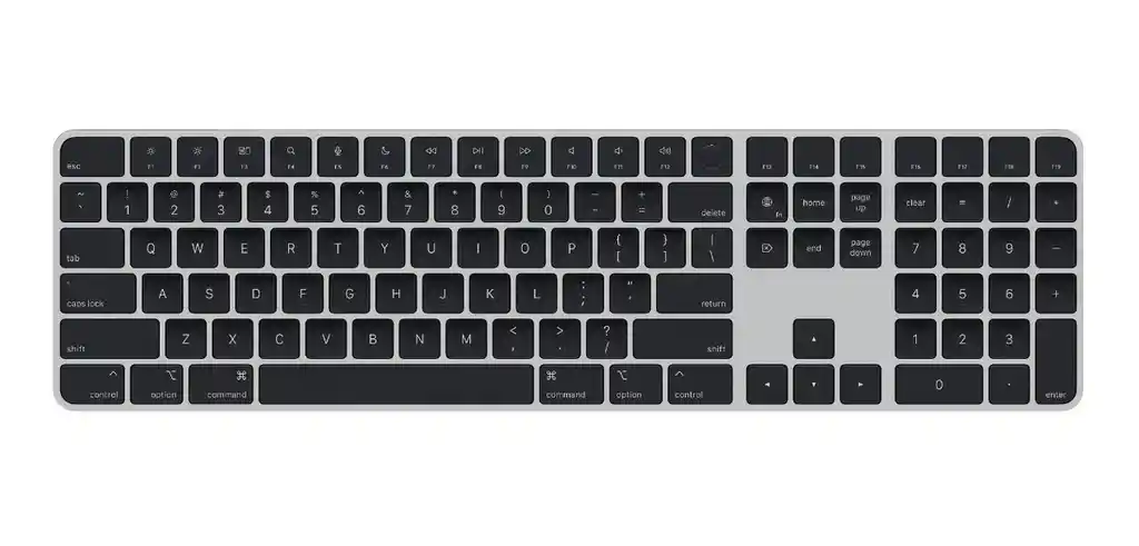 Apple Teclado Demagic Keyboard Con Touch Id Teclado Numerico Negro