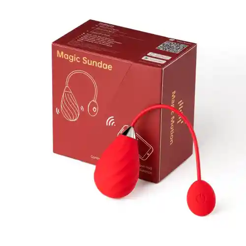 Magic Sundae Red Vibrador Interactivo