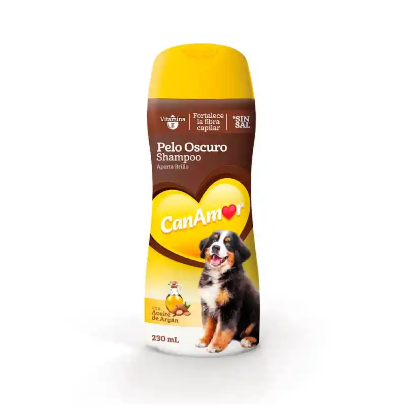  CanAmor Shampoopelo Oscuro 230Ml 
