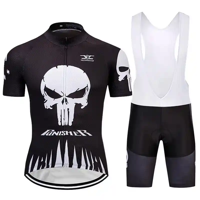 Uniforme Ciclismo Manga Corta Crossrider Punisher Ruta