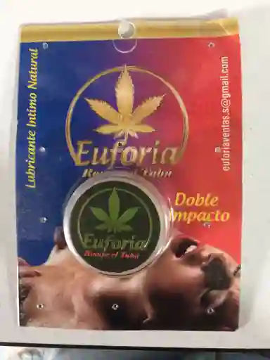 Lubricante Intimo Natural Euforia Doble Impacto