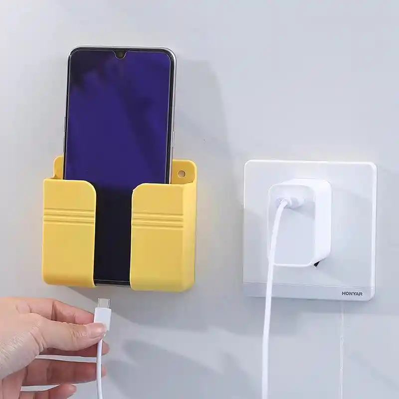 Soporte De Celular Para Pared De Carga Con Adhesivo