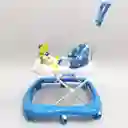 Caminador Musical Andadera Bebe 14 Llantas + Guía Ref. Miquito Azul Niño