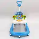 Caminador Musical Andadera Bebe 14 Llantas + Guía Ref. Miquito Azul Niño