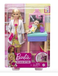 Mattel Set De Barbie Doctora Pediatra De