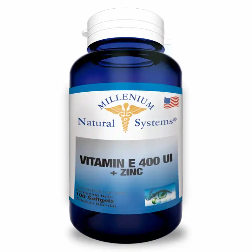 Vitamina E Systems Suplemento Dietario(400 Iu) + Zinc