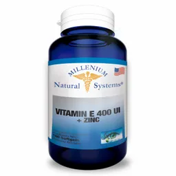 Vitamina E Systems Suplemento Dietario(400 Iu) + Zinc