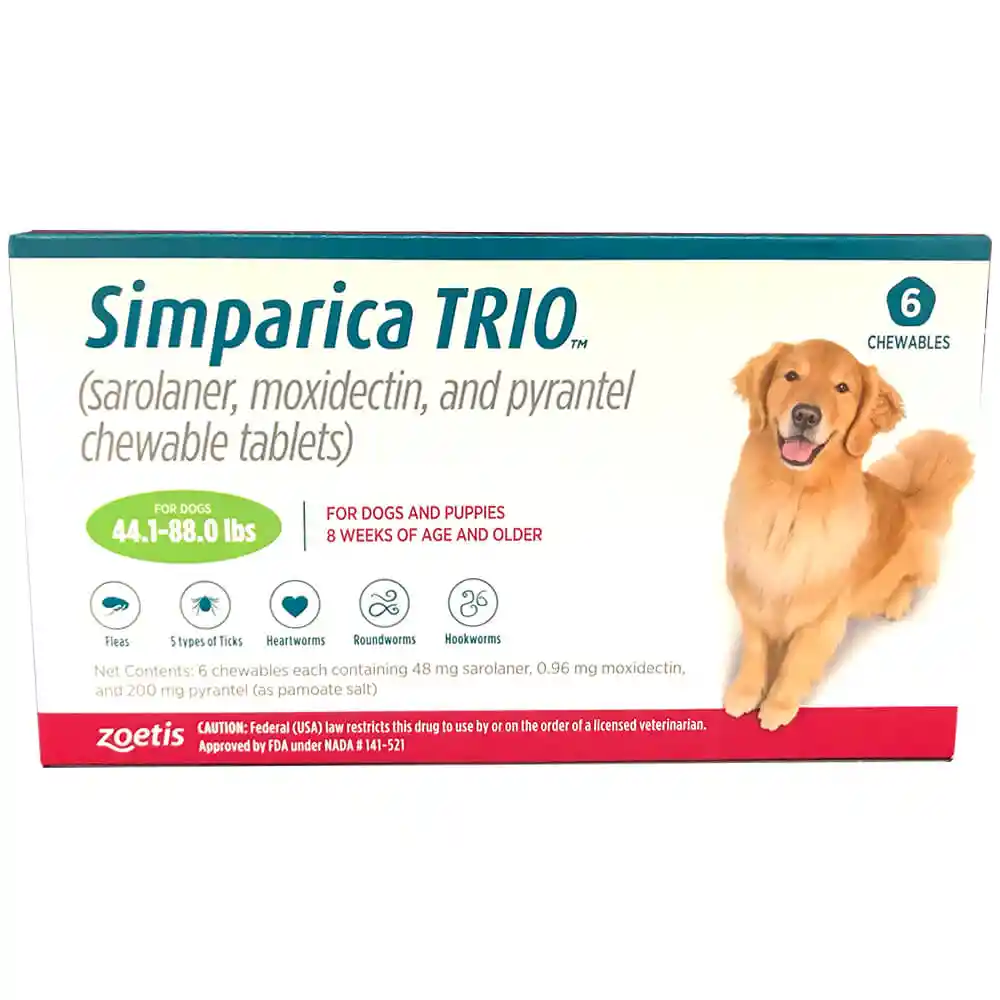 Simparica Trio 48mg 20/40kg